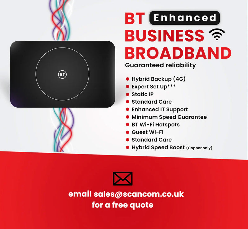 BT Business Broadband - Fibre Internet + Hybrid Boost