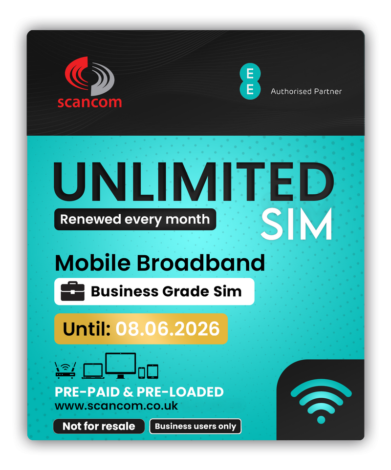 EE Unlimited Preloaded Data Every Month Exp 8th Sept 2026