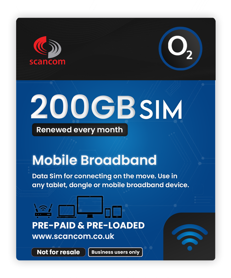 O2 Preloaded Data - You choose how much & for how long