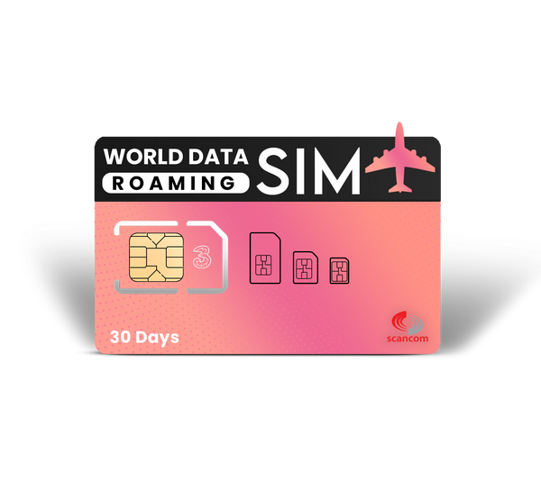 World Data 30 Day Preloaded Roaming Sim